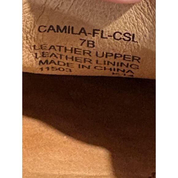 Ralph Lauren Camile Leather Loafer Old Money Quiet Luxury Grey Snakeskin Size 7B - Picture 2 of 9